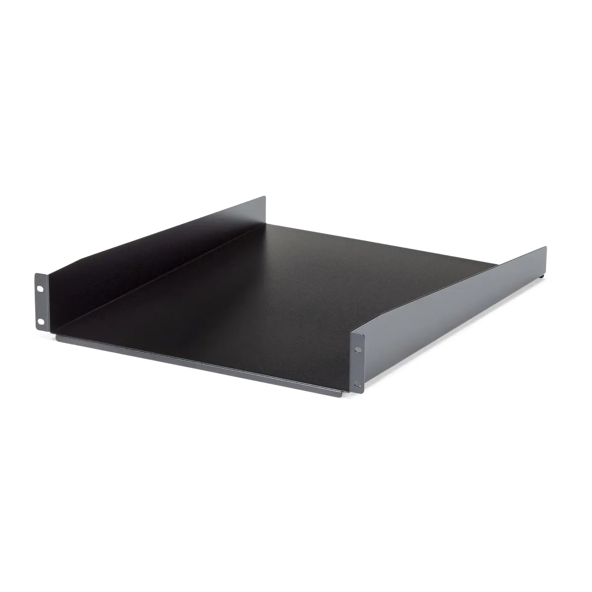 Startech.com CABSHELF22 2U rack polc acél fekete mélység 22" #1