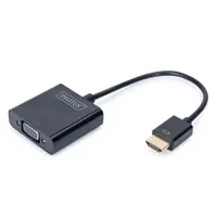 Assmann DA-70461 HDMI-VGA konverter 1920x1080 VGA-D-Sub 3.5mm audio