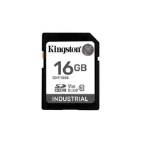 Kingston SDIT/16GB ipari microSD-kártya -40°C és 85°C, UHS-I, Class 10, U3, V30, A1, pSLC