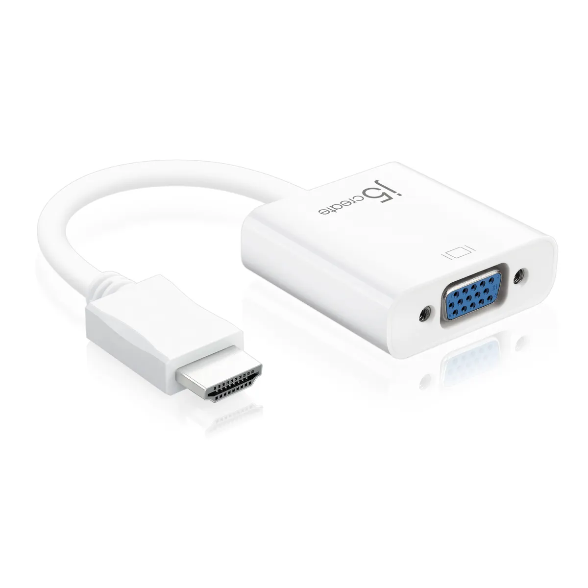 j5create JDA213-N HDMI to VGA adapter fehér 0,1 m #1