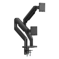 Assmann DA-90474 Dual monitor állvány 40 kg 45" VESA 75x75 100x100 -20° - 50° fekete