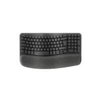 Logitech 920-012283 Wave Keys vezeték nélküli ergonómikus billentyűzet grafit