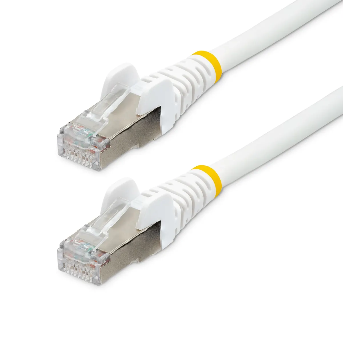 Startech.com NLWH-3M-CAT6A-PATCH Cat6A patch kábel S-FTP RJ-45 RJ-45 3 m LSZH fehér 10 Gbps #1