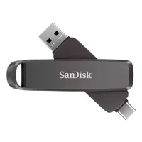 Sandisk SDDDE1-2T00-G46 extreme pro dual drive 2 TB fém tokozású USB-C USB-A 1000 MBps 900 MBps tolattyú