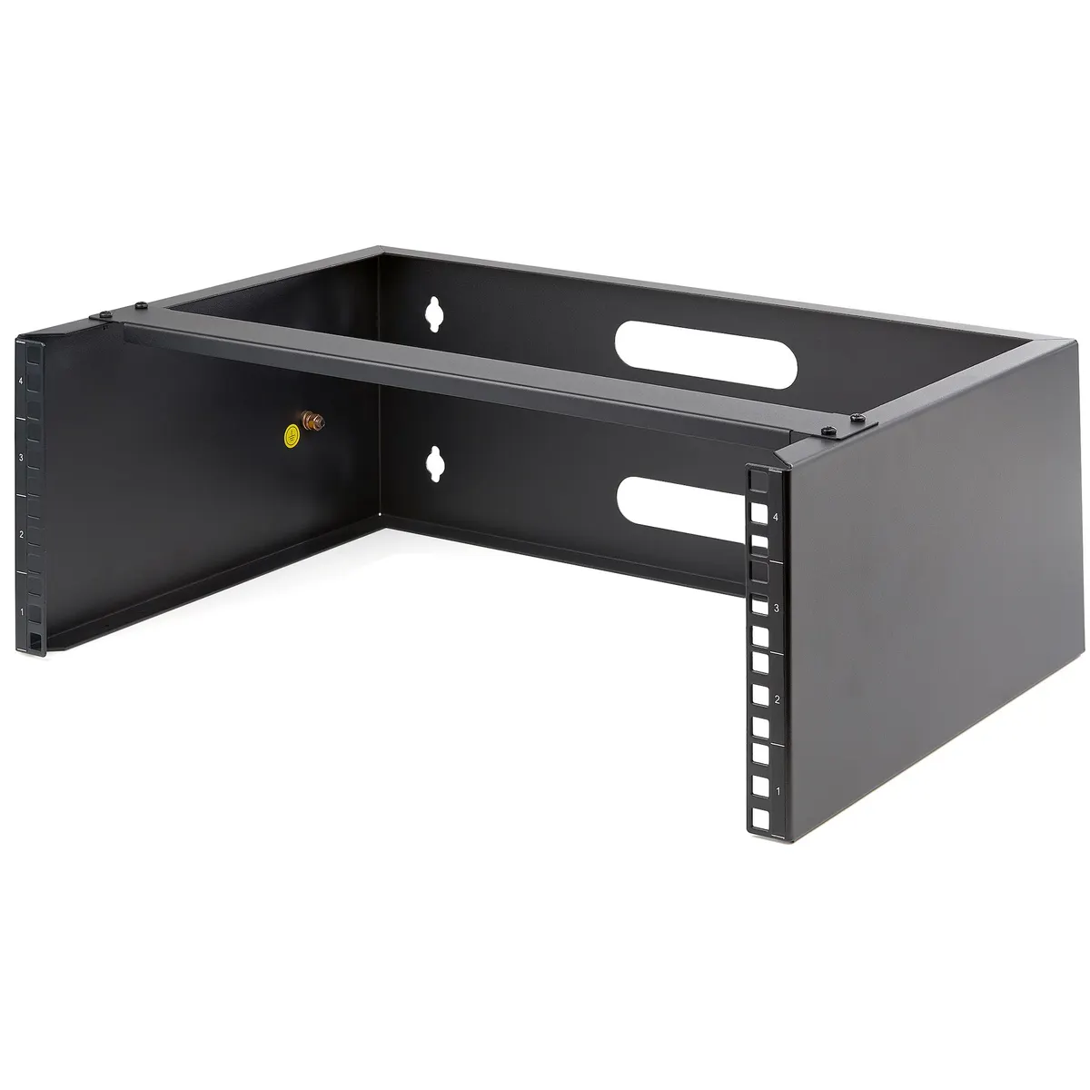 Startech.com WALLMOUNT4 4U falra szerelhető állvány kábelvezetés 20 kg fekete mélység 13.78" #1