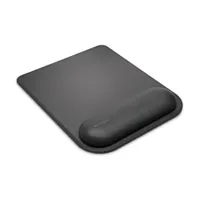 Kensington K52888EU ErgoSoft csuklótámaszos egéralátét textil felső réteg, műbőr borítás, zselés töltet, csúszásmentes alap, fekete