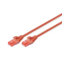 Assmann DK-1617-010R patch kábel Cat6 U-UTP 1 m réz vörös RJ-45