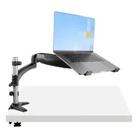 StarTech.com ARMUNONB1 asztali monitor- és laptop kar fekete alumínium -180-180, -85-90, 360 szélesség 570 mm, mélység 320 mm, magasság 310 mm