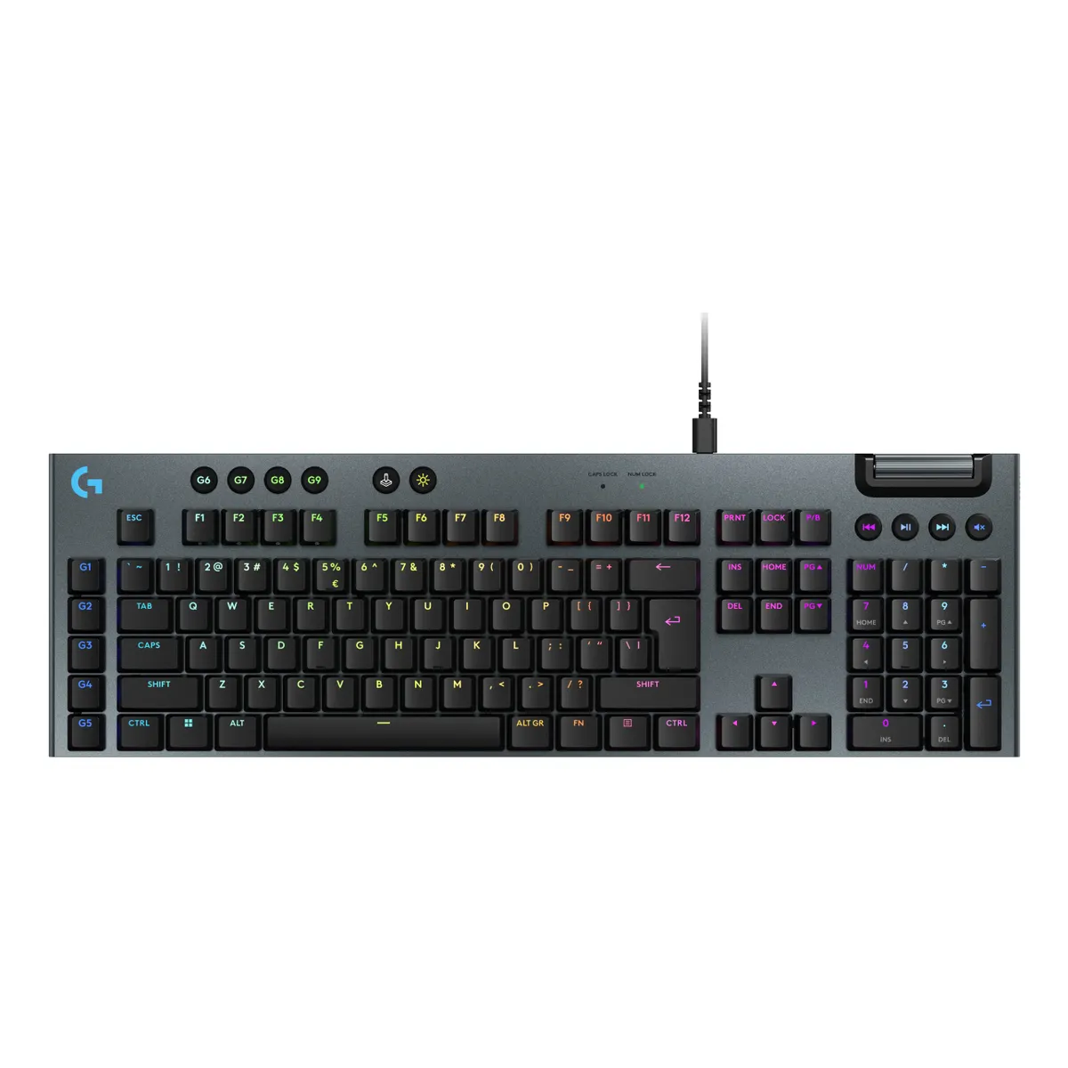 Logitech 920-012942 G915 X vezetékes GL mechanikus billentyűzet RGB LightSync fekete #1