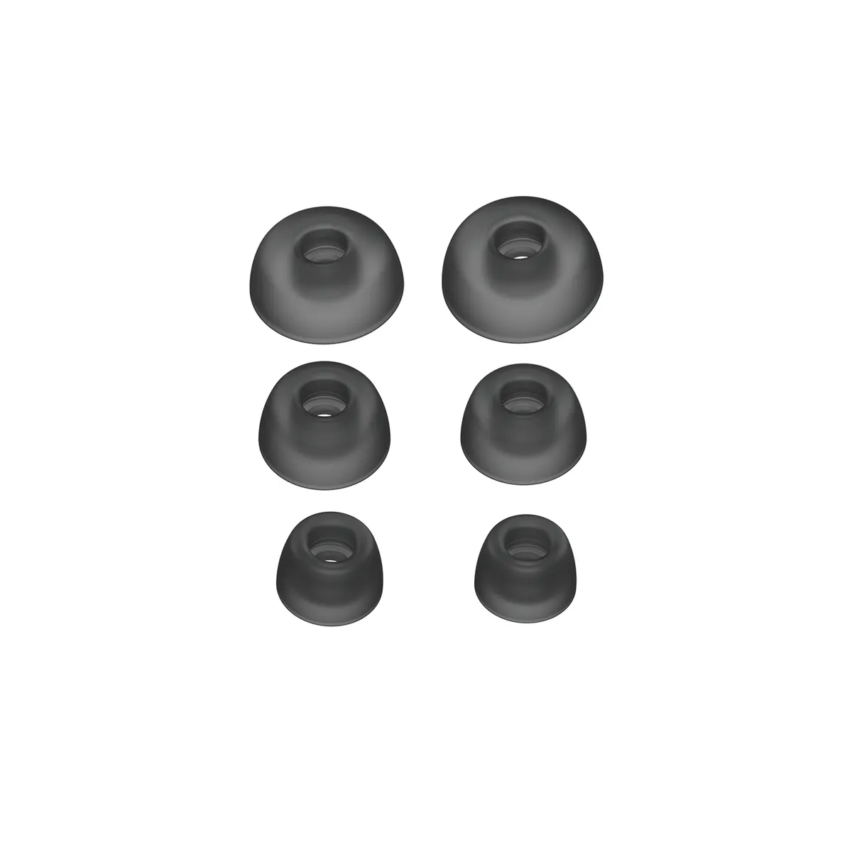 Jabra 100-62974000-00 Evolve2 Buds Eargels Szilikon Fekete #1