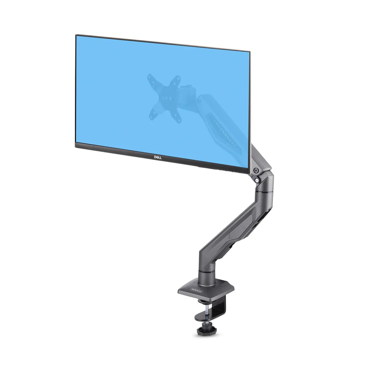 Startech.com H1M1AG2-MONITOR-ARM monitorkar 10 kg 32" VESA 75x75 100x100 magasságigazítás elfordulás -15 - 15° billentés -15 - 90° fekete #1