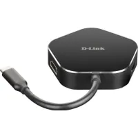 D-Link DUB-M420 dokkoló állomás 4-in-1 USB-C hub HDMI 4K 30Hz USB-C PD 60W
