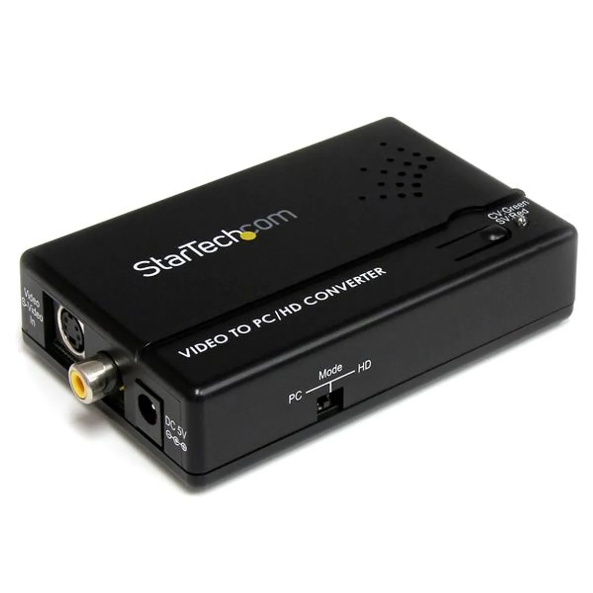 Startech.com VID2VGATV2 kompozit és S-Video VGA konverter, aktív, felbontás 1600x1200, NTSC és PAL, 5V 1A #1