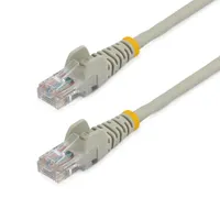 Startech.com 45PAT10MGR patch kábel Cat5e 10 m UTP RJ-45 arany érintkezők szürke