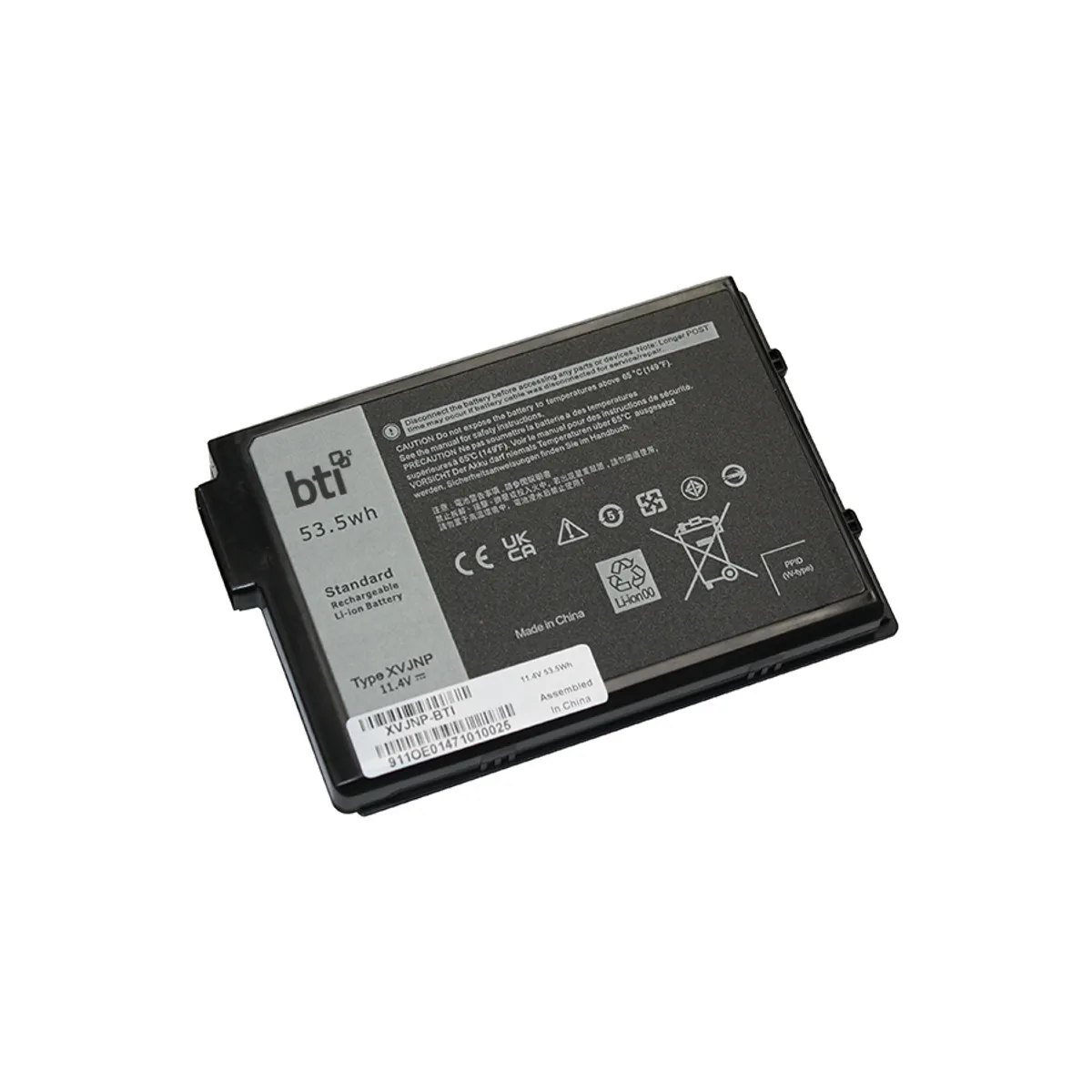 Origin Storage XVJNP-BTI akkumulátor lítium-ion 11,4 V 53 Wh 4457 mAh fekete #1
