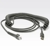 Zebra CBA-U12-C09ZAR adatátviteli kábel usb-a 2,74 m szürke
