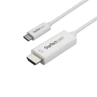 Startech.com CDP2HD1MWNL USB-C to HDMI A kábel 1 m fehér