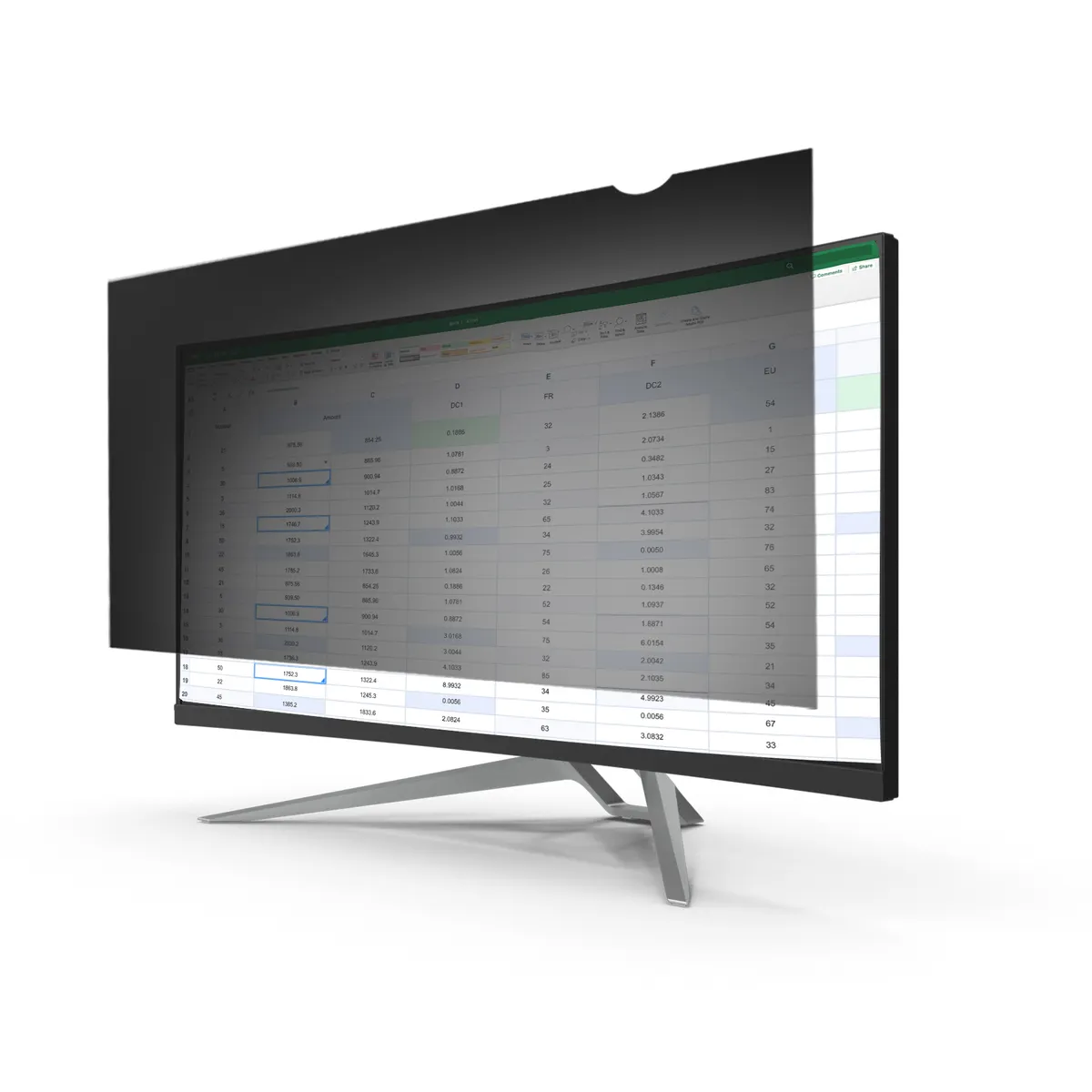 Startech.com PRIVSCNMON34W monitor betekintésvédő fólia 34" 21:9 30° keret nélküli fényes és matt felület #1