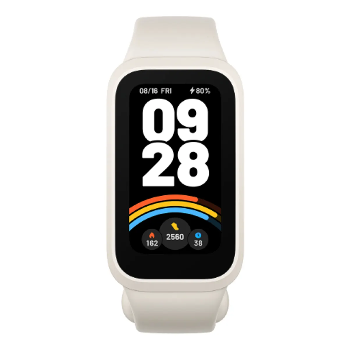 Xiaomi BHR9441GL Smart Band 9 Active Bézs-fehér 1,47" TFT 60 Hz 18 napos 50 sport mód 5ATM #1