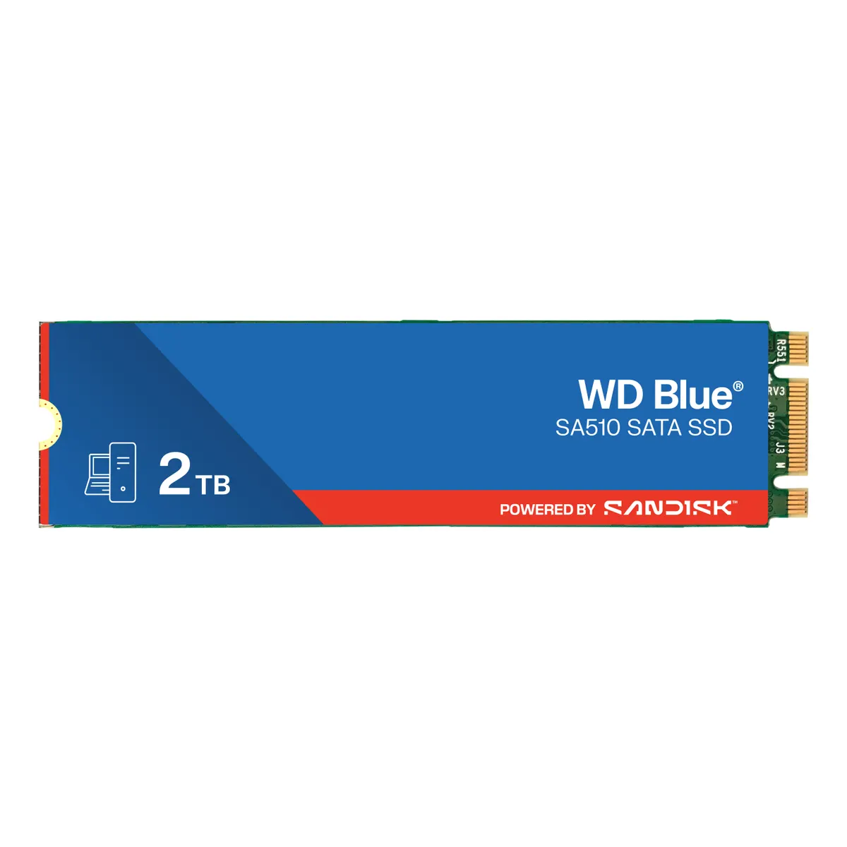 Sandisk WDS200T3B0B-00C7C0 WD Blue SA510 2TB M.2 2280 SATA III 6 Gbps #1