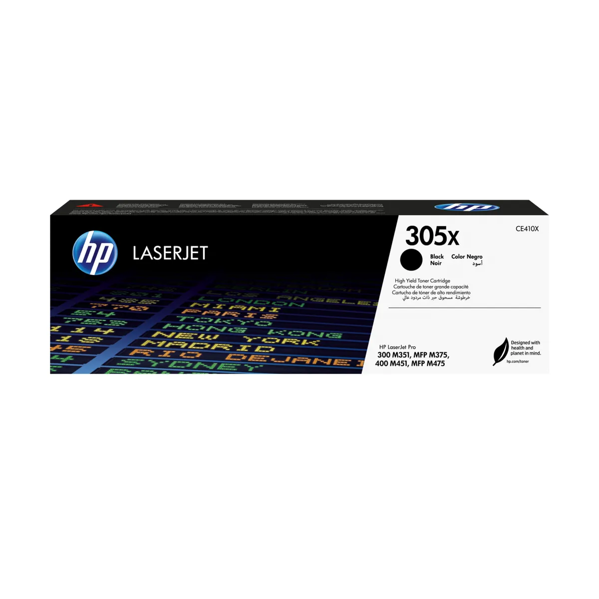 HP Inc. CE410X fekete LaserJet tonerkazetta 305X 4000 oldal eredeti #1