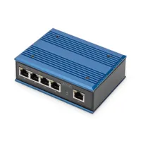 Assmann DN-651120 ipari 4-portos gigabit poe switch l2 unmanaged rj-45 din-sínre szerelhető 48-57 v