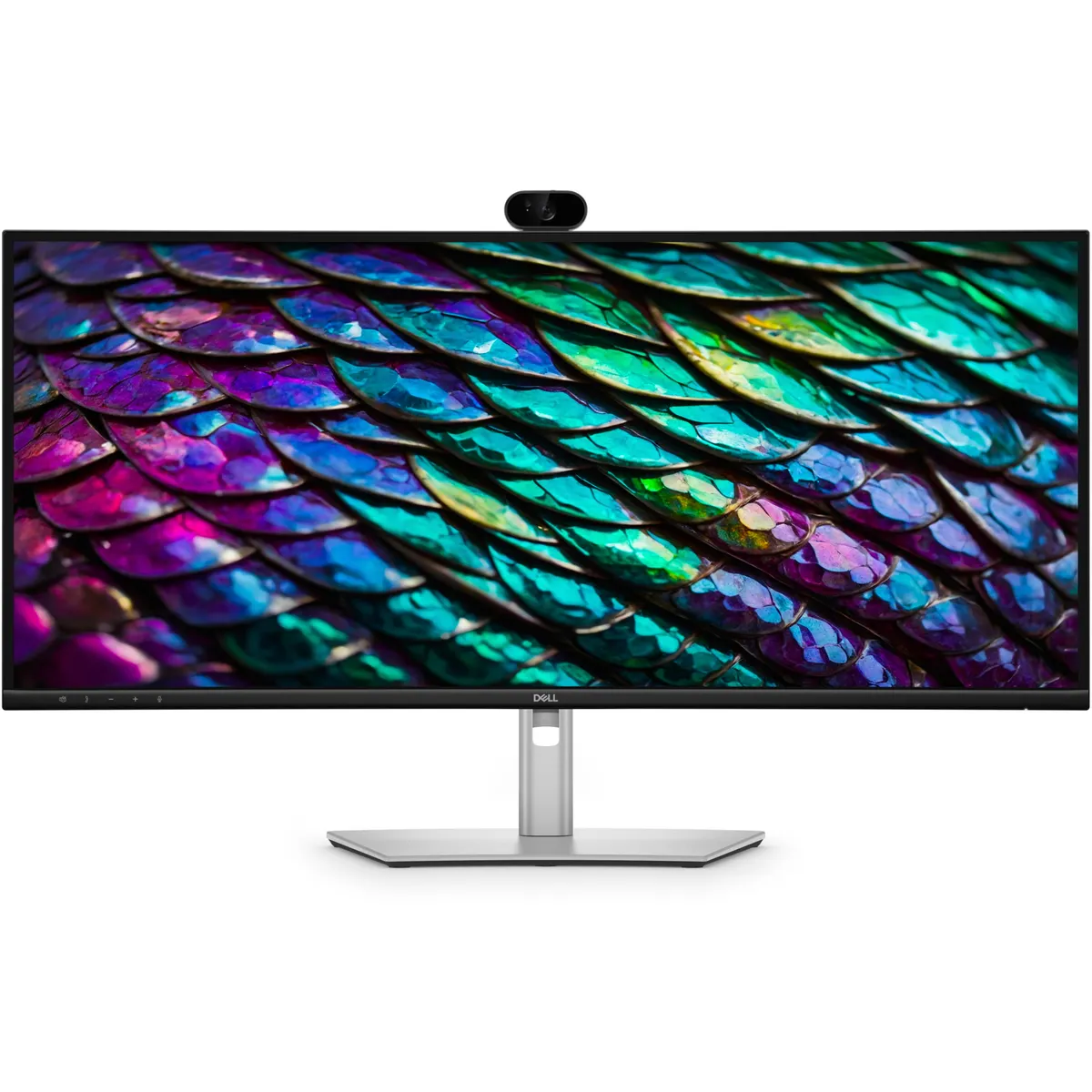 Dell 210-BVHQ P3426WEB 34" WQHD 3440x1440 USB-C hub webkamera hangszórók mikrofon fekete hajlított 90W PD 100x100 #1
