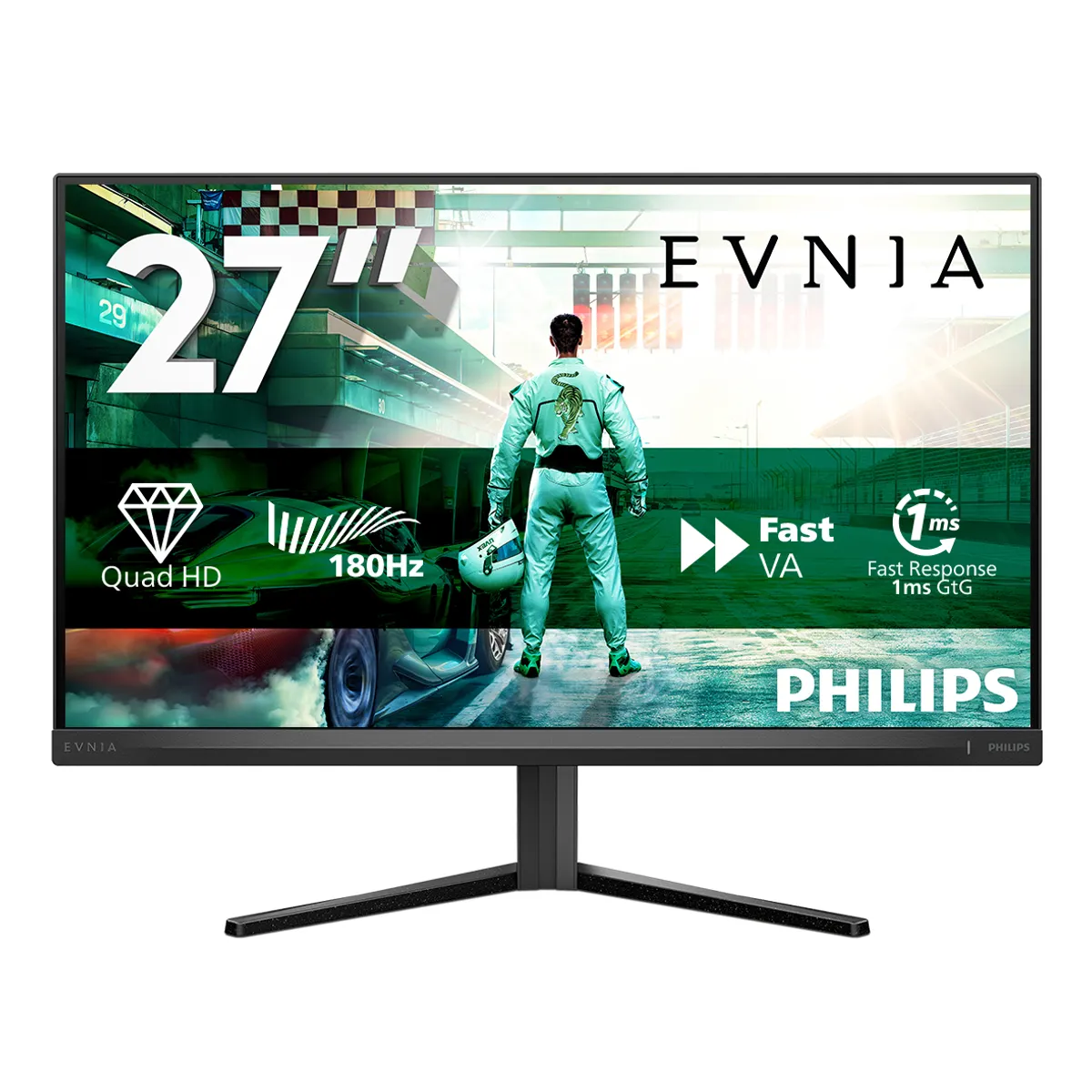 Philips 27M2N3500NL/00 Evnia 27" QHD 180 Hz 1 ms HDR10 Fast VA HDMI DP VESA #1