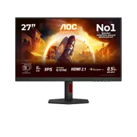 AOC U27G4R G4 27\" 4K IPS 320 Hz 1 ms DisplayHDR 400 USB 3.2 Gen 1 VESA keret nélküli magasságigazítás