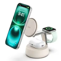 Belkin WIZ040KQSD Ultracharge Pro 25W Qi2 3-in-1 töltő fehér 1 USB-C port 1,5 m kábel #1