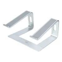 Startech.com LAPTOP-STAND-SILVER Laptop állvány alumínium ezüst szélesség 223 mm mélység 260 mm magasság 144 mm