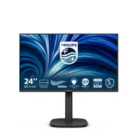 Philips 24B2U3301/00 3000 series 23.8" full hd lcd 4 ms 16:9 178 fok usb 3.2 gen 1 hub vesa állítható magasság beépített hangszórók fekete
