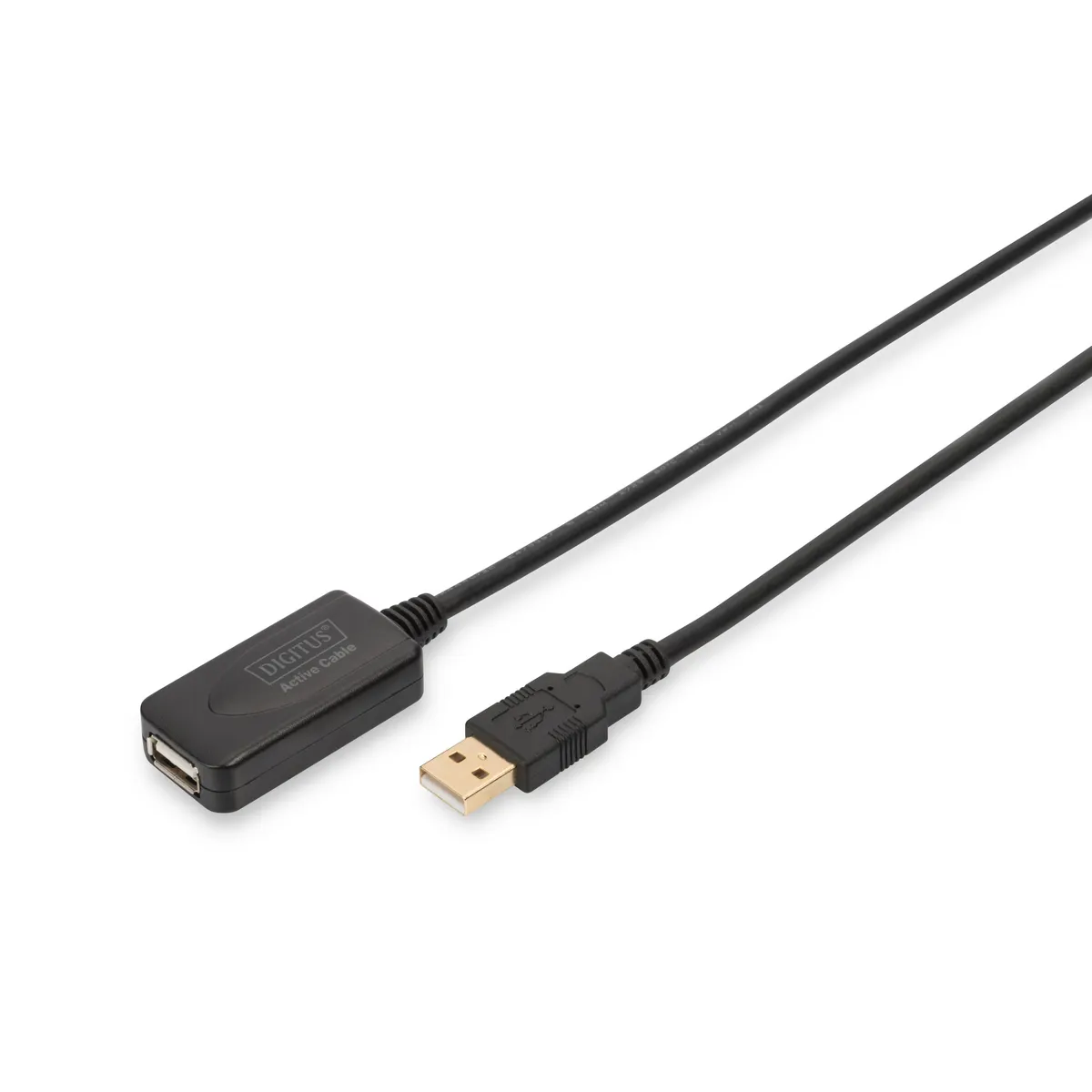 Assmann DA-70130-4 usb 2.0 repeater kábel USB-A to USB-A 5 m fekete #1