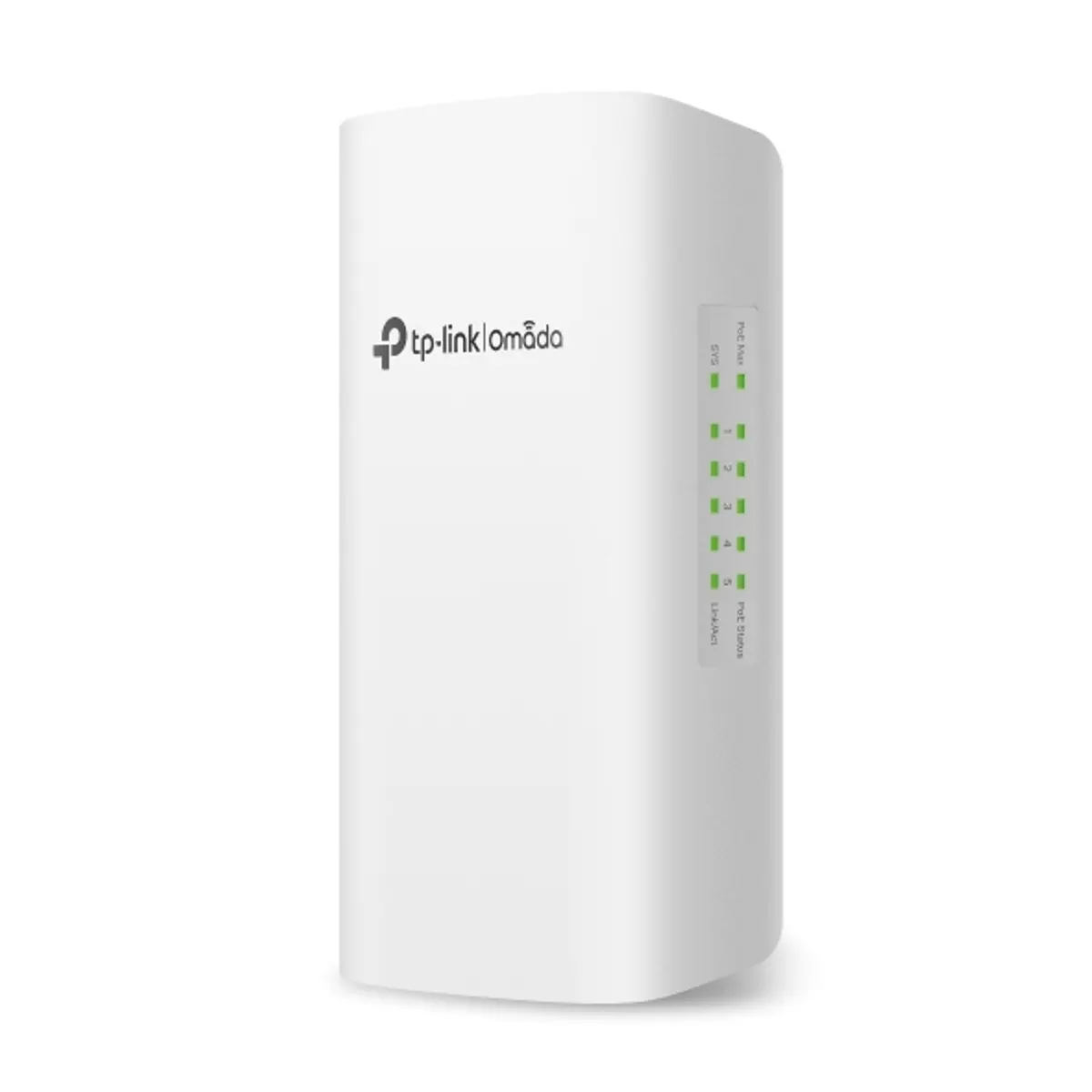 TP-Link SG2005P-PD Omada kültéri 5-portos gigabit PoE Plus switch 1 port PoE Plus bemenet 4 port PoE Plus kimenet IP55 VLAN QoS LACP IPv6 #1