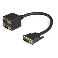 Startech.com DVISPL1DD DVI-D elosztó kábel 0,3 m 1x DVI-D 2x DVI-D #1