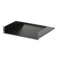 Startech.com CABSHELFHD 2U rack polc acél fekete #1