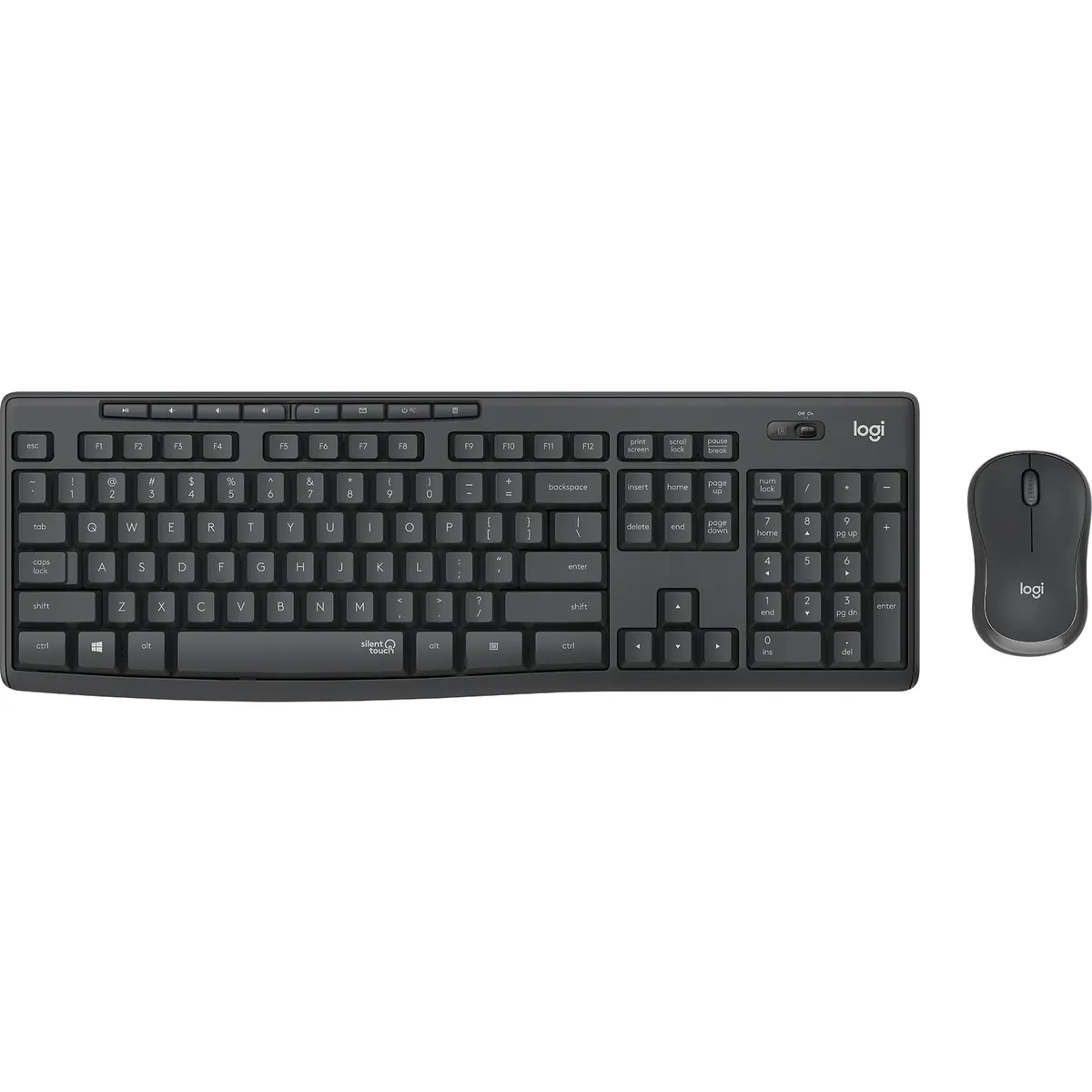 Logitech 920-009806 MK295 Silent Wireless Combo grafitszürke #1