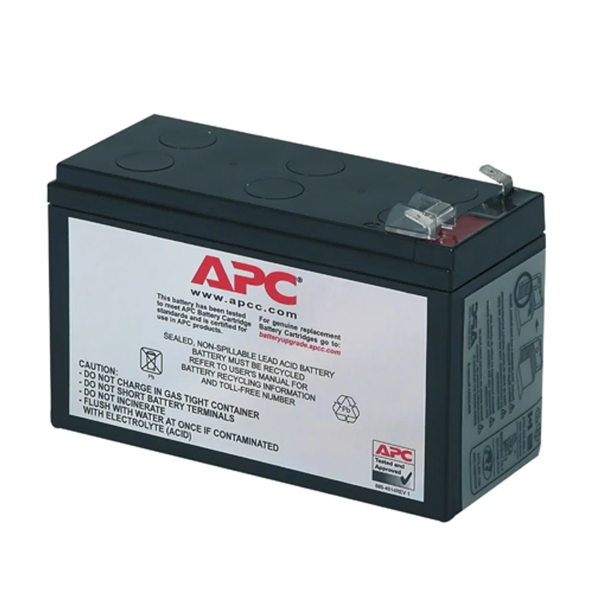 APC RBC2 csere akkumulátor 7500 mAh zárt ólomakkumulátor #1