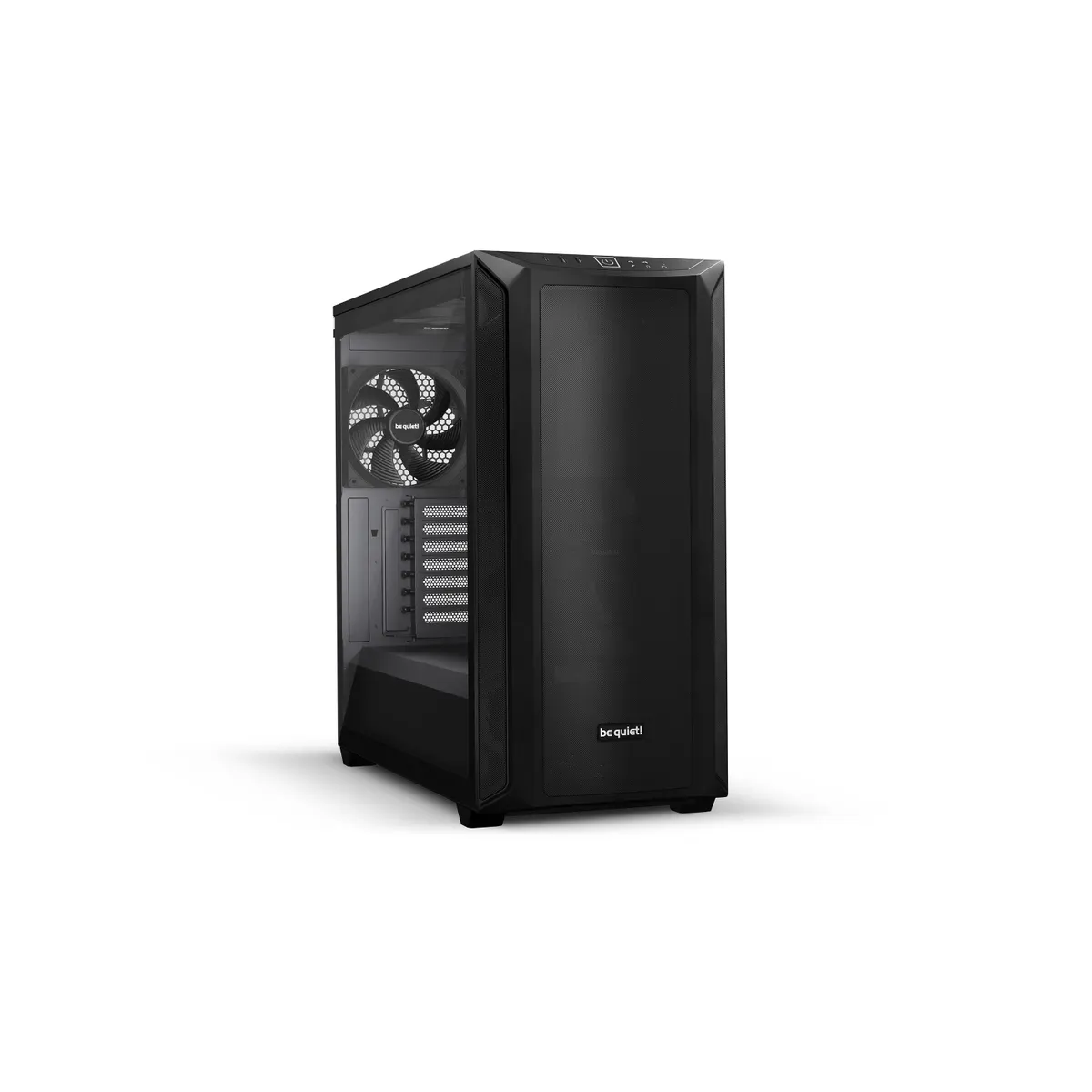 Be Quiet! BGW60 Shadow Base 800 fekete edzett üveg oldallap #1