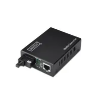 Assmann DN-82122 kétirányú gigabites mediakonverter RJ45 SC fiber TX1310nm RX1550nm