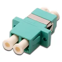 Assmann DN-96009-2 optikai csatoló duplex LC-LC MM OM3 aqua kerámiás hüvely