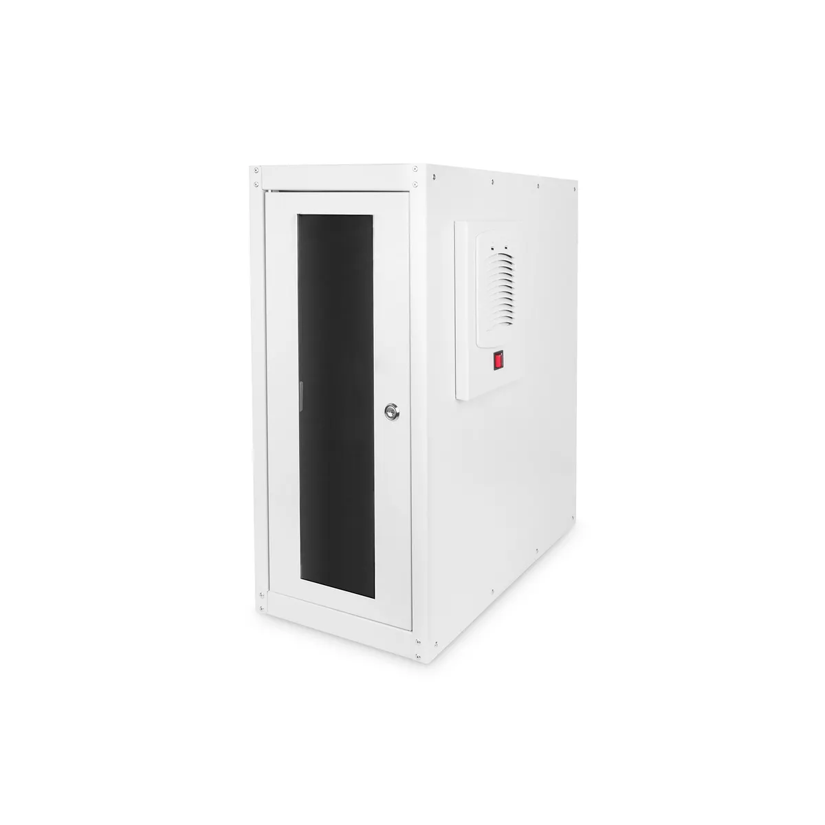 Assmann DN-CC 9002 számítógépház szabadonálló IP54 biztonsági kulcs szürke RAL 7035 #1