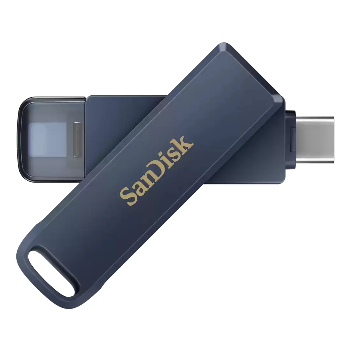 Sandisk SDIXD0N-064G-GN6NN iXpand phone drive 64 gb usb type-c és lightning gen 1 olvasási sebesség 90 mb s írási sebesség 10 mb s jelszavas védelem kék #1