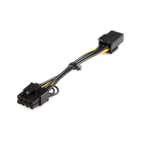 Startech.com PCIEX68ADAP PCIe 8pin-6pin tápegység adapter 0,155 m RoHS CE REACH