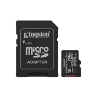 Kingston SDCS3/256GB Canvas Select Plus Gen3 microSDXC Class 10 UHS-I U1 V10 A1 Adapter #1