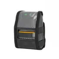 Mobilis 031019 univerzális puha tok kézi nyomtatóhoz vállpánttal kompatibilitás Zebra ZQ210 ZQ310 ZQ320 IMZ220 Bixolon SPP-R200 SPP-R210; szín fekete átlátszó; csomag 5 db