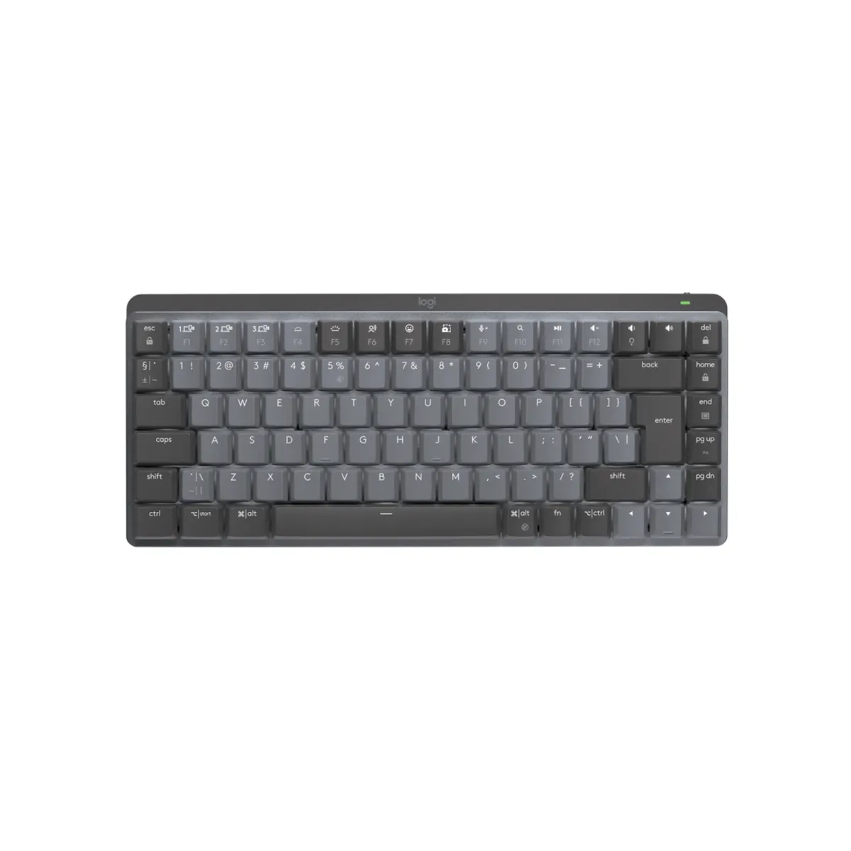 Logitech 920-010780 MX Mechanical Mini grafitszürke vezeték nélküli mechanikus billentyűzet Bluetooth Logi Bolt 3 eszköz háttérvilágítás #1