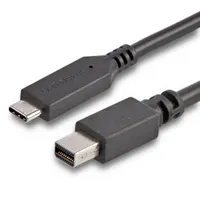 Startech.com CDP2MDPMM6B USB-C to Mini DisplayPort kábel 1,8 m 4K60 fekete