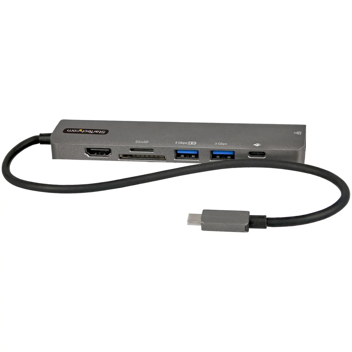 StarTech.com DKT30CHSDPD1 USB-C többportos dokkolóállomás 100 W PD, Gigabit Ethernet, SD MMC MicroSD kártyaolvasó #1