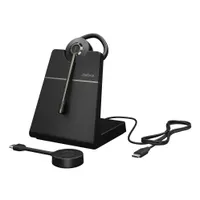 Jabra 9655-435-111 Engage 55 SE UC convertible vezeték nélküli fejhallgató 40-16000 Hz 150 m fekete